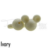 Silicone Beads ~ 14*24mm Mickey ~ 30+ Colors