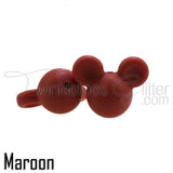 Silicone Beads ~ 14*24mm Mickey ~ 30+ Colors