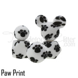 Silicone Beads ~ 14*24mm Printed Mickey ~ 10 Patterns