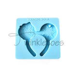 Mouse Headband Silicone Mold ~ 7 Styles