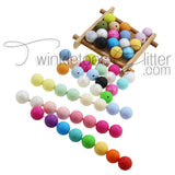 Silicone Beads ~ 10mm Rounds ~ 45+ colors