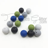 Silicone Beads ~ 10mm Rounds ~ 45+ colors