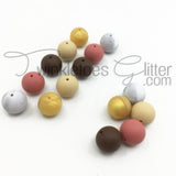 Silicone Beads ~ 10mm Rounds ~ 45+ colors